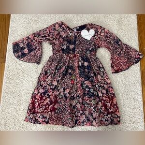 Girls Size 8 Lots of Love by Speechless Long Sleeve Floral Dress